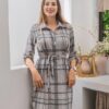 Plaid Elegance Dress