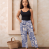 Women’s Bohemian Print Wide-Leg Pants